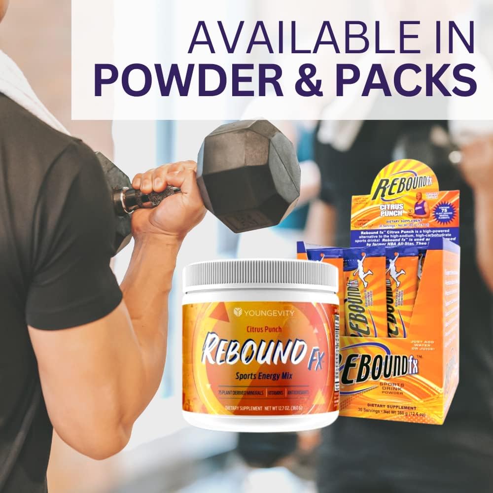 Youngevity Rebound FX Citrus Powder 360g - Variable Packaging Sizes