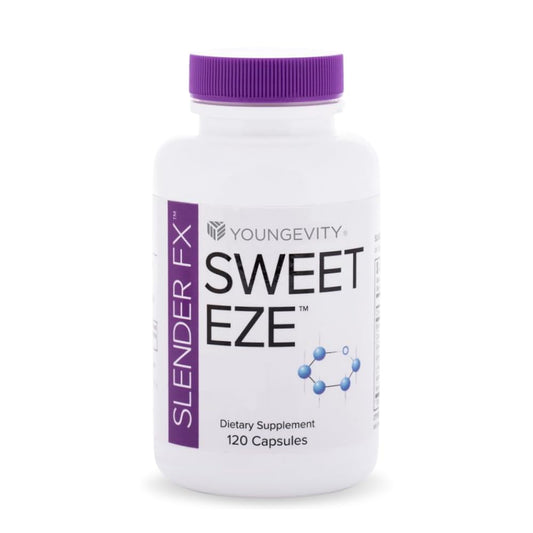 Youngevity Sweet Eze Supplement - 120 Capsules for Blood Sugar Support