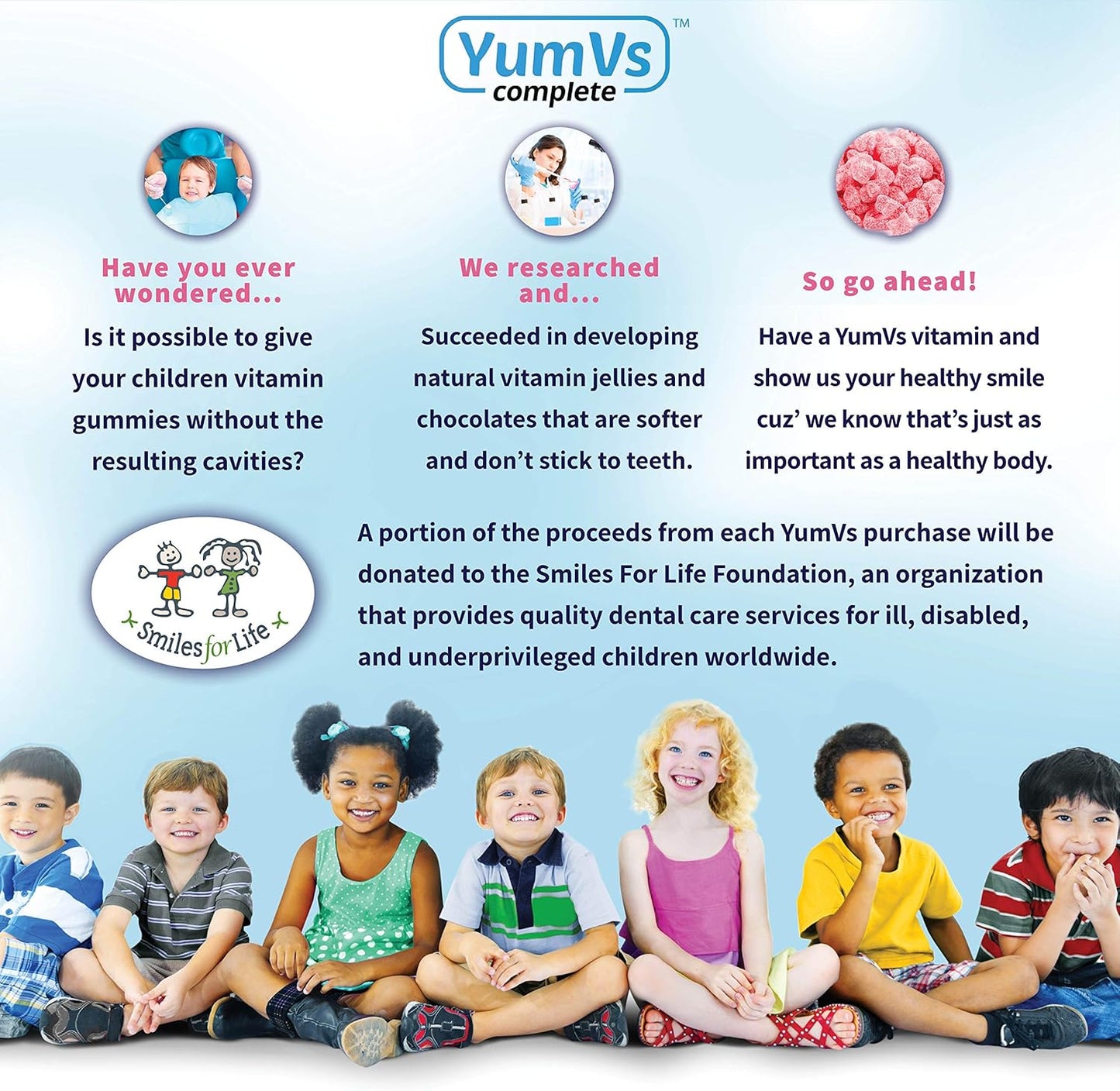 YUM-V'S ImmuniD Elderberry Gummies for Kids - 60 Count, Natural Berry Flavor Chewables with Vitamin C & D for Complete Immune Support