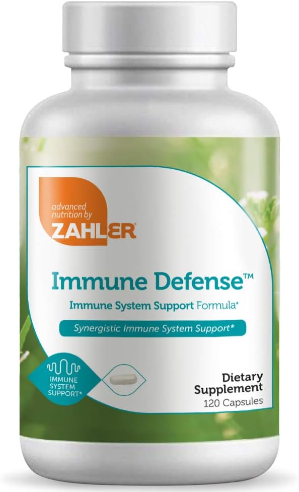 Zahler Immune Defense Capsules - Certified Kosher Immune System Support Supplement