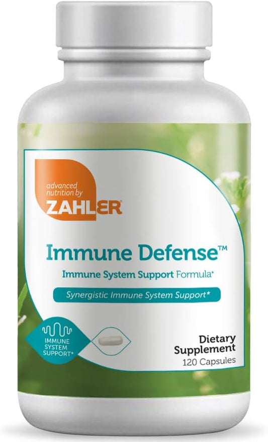 Zahler Immune Defense Capsules - Certified Kosher Immune System Support Supplement