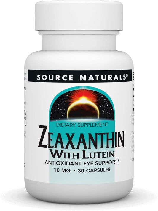 Zeaxanthin with Lutein Capsules - Eye Antioxidant Support - 10mg - 30 Count - BoostGo Australia