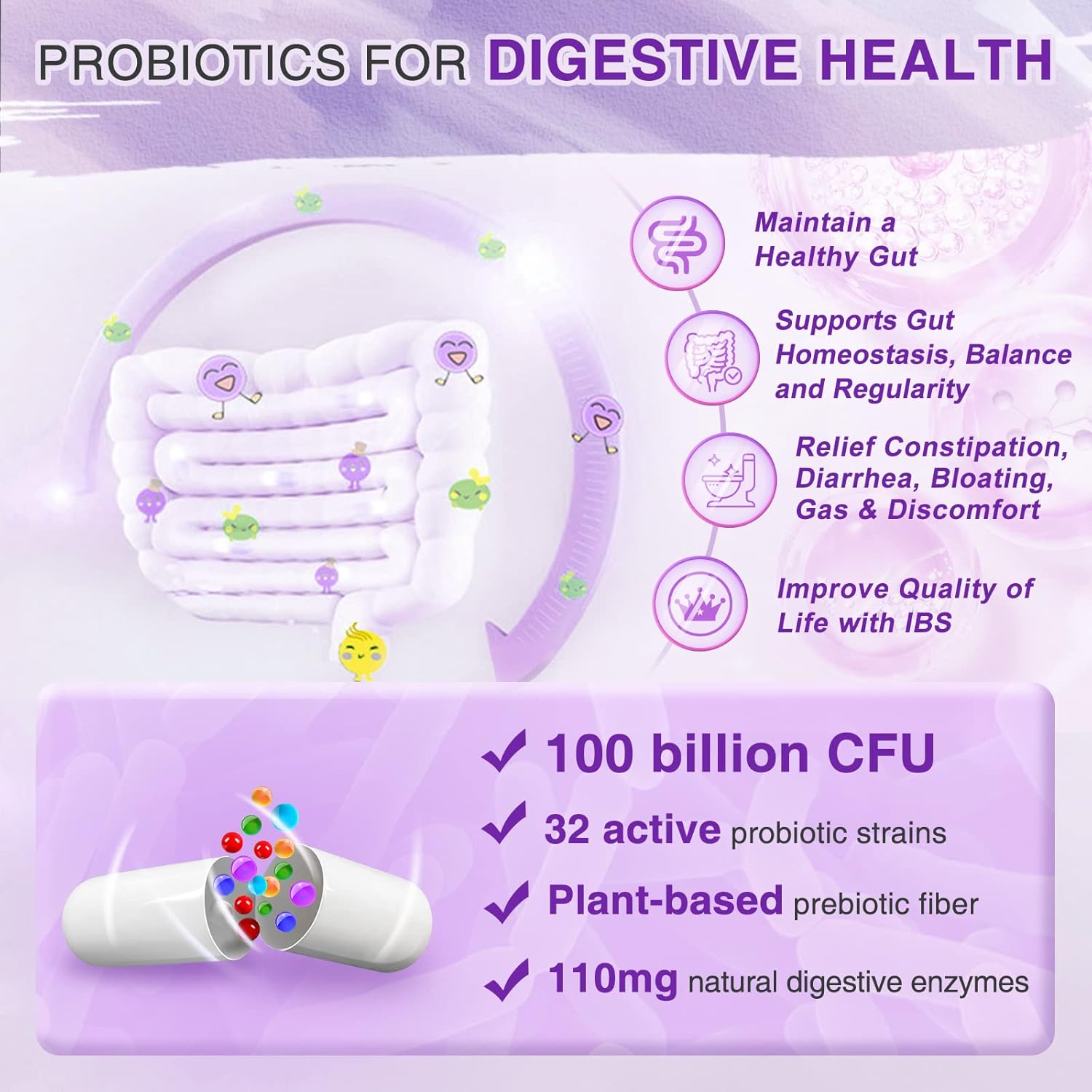 ZEBORA Ultimate Probiotics for Women - 100 Billion CFUs with Prebiotics, D-Mannose, and Cranberry - Digestive, Immune, and UT Health Support - Soy and Gluten Free - 45 Packets