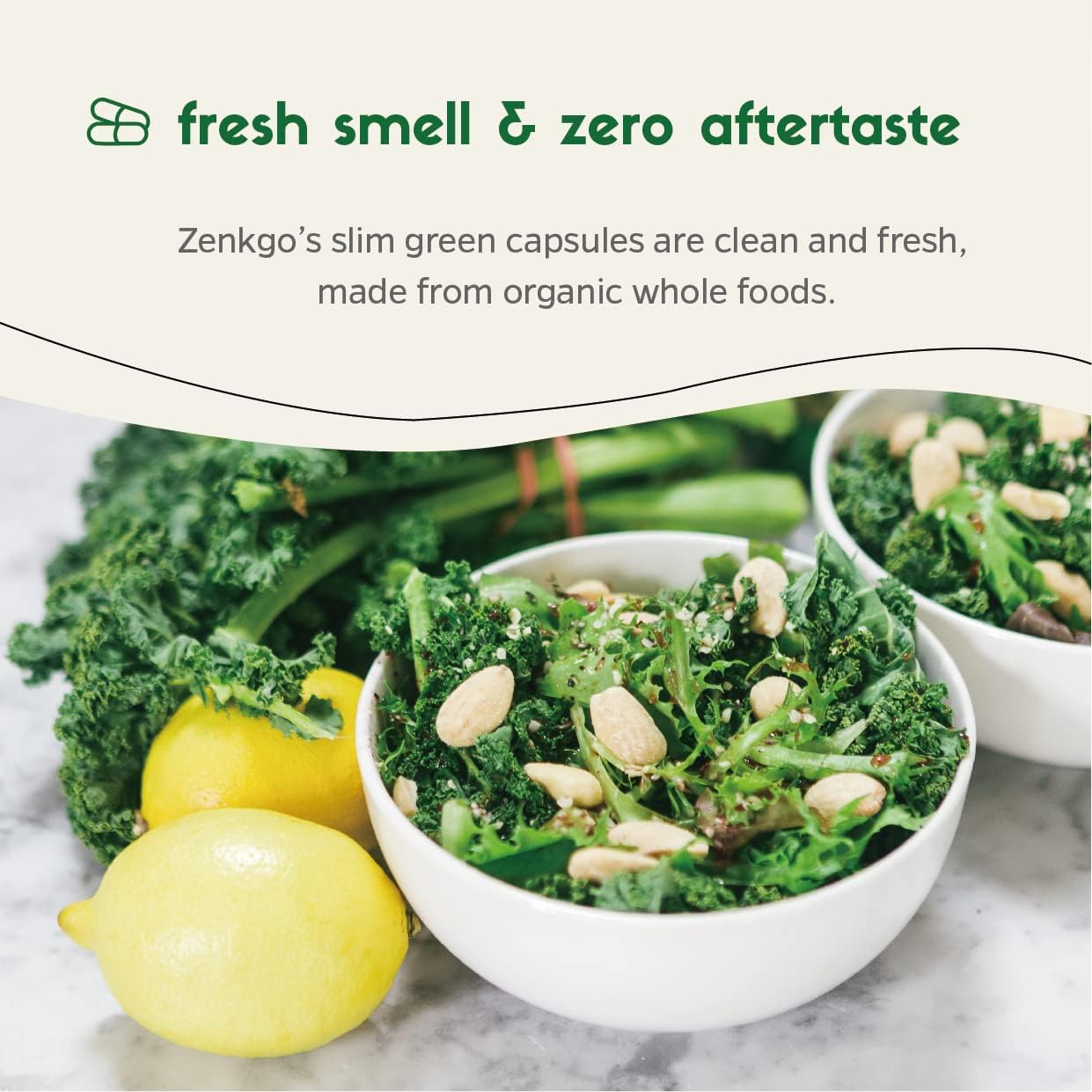 Zenkgo Women's Vitamins with Probiotics and Organic Whole Foods for Immunity, Digestion, and Energy - 60 Ct/30 Day Supply