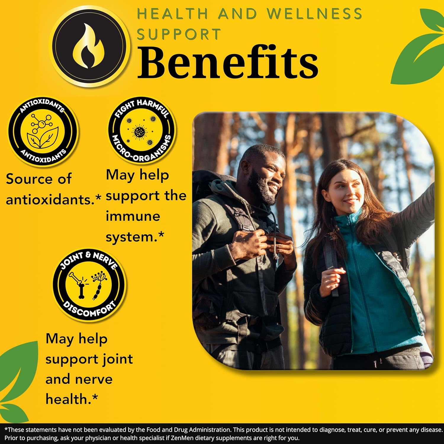 Zenmen Cryptolepis Sanguinolenta Capsules - Immune Boosting and Wellness Supplement - Made in USA - 60 Capsules