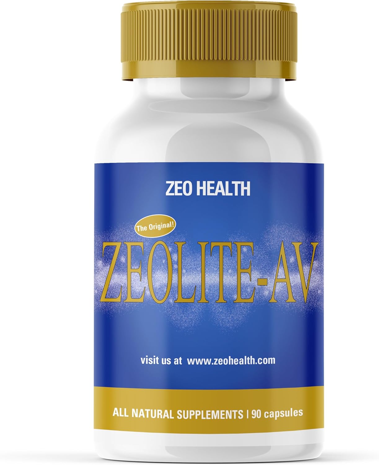 Zeolite-AV Capsules with Humic Acid - Immune System Support, Mineral Restoration, Toxin Removal - Energy Boost, Better Sleep, Brain Fog Relief - 90 Count