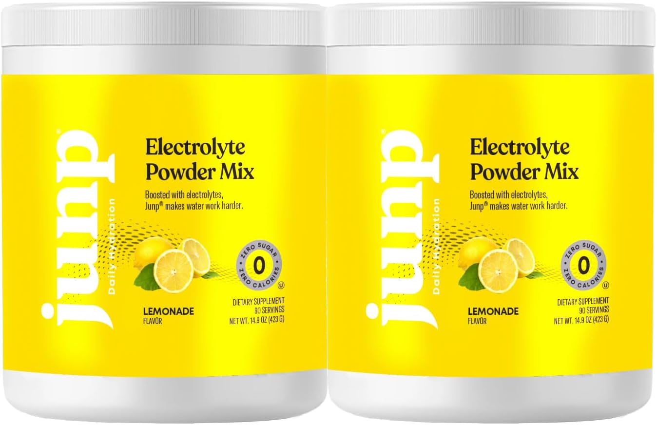 Zero Calorie Sugar Free Electrolyte Powder Lemonade Drink Mix - Keto Friendly Hydration Powder with Potassium & Salt, 180 Servings