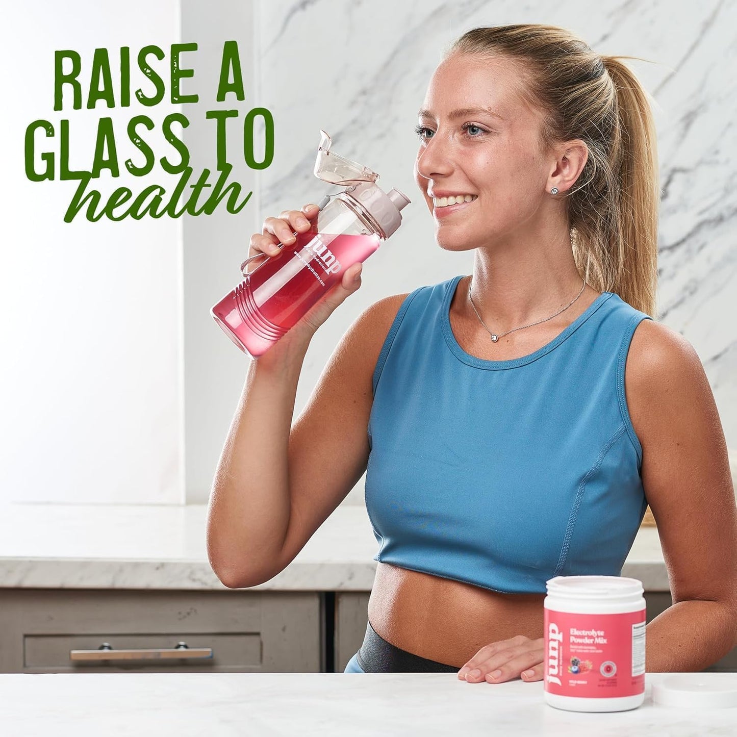 Zero Calorie Sugar Free Electrolyte Powder Lemonade Drink Mix - Keto Friendly Hydration Powder with Potassium & Salt, 180 Servings