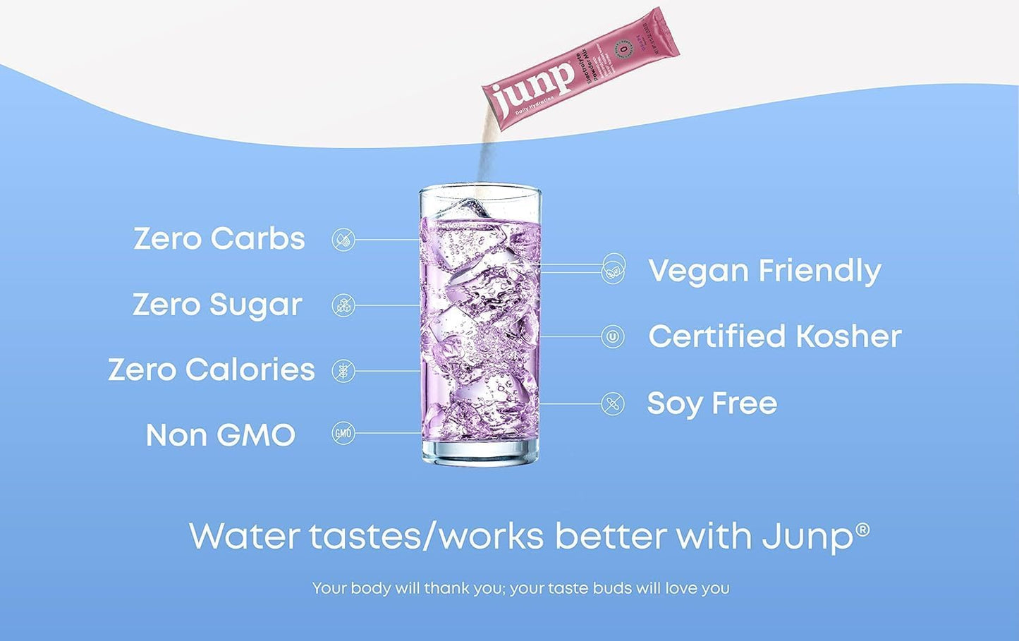 Zero Calorie Sugar Free Electrolyte Powder with Potassium & Salt - Vine Ripened Grape Infused Drink Mix - 180 Servings