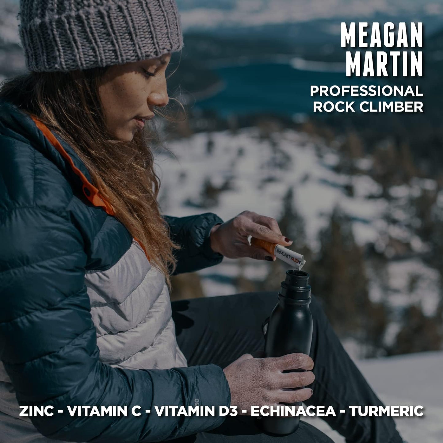 Zero Sugar Immunity + Hydration Packets with Vitamin C, Echinacea, Zinc, Astragalus Root - Keto-friendly, Vegan, Gluten-Free, 5 Calories, Naturally Sweetened - No Caffeine - 14 Pack