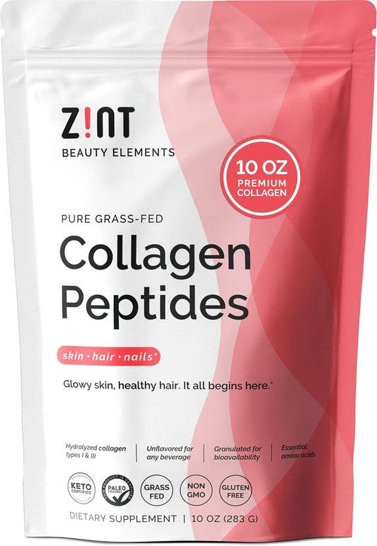 Zint Collagen Hydrolysate Powder, 10 Oz - Z!NT Brand