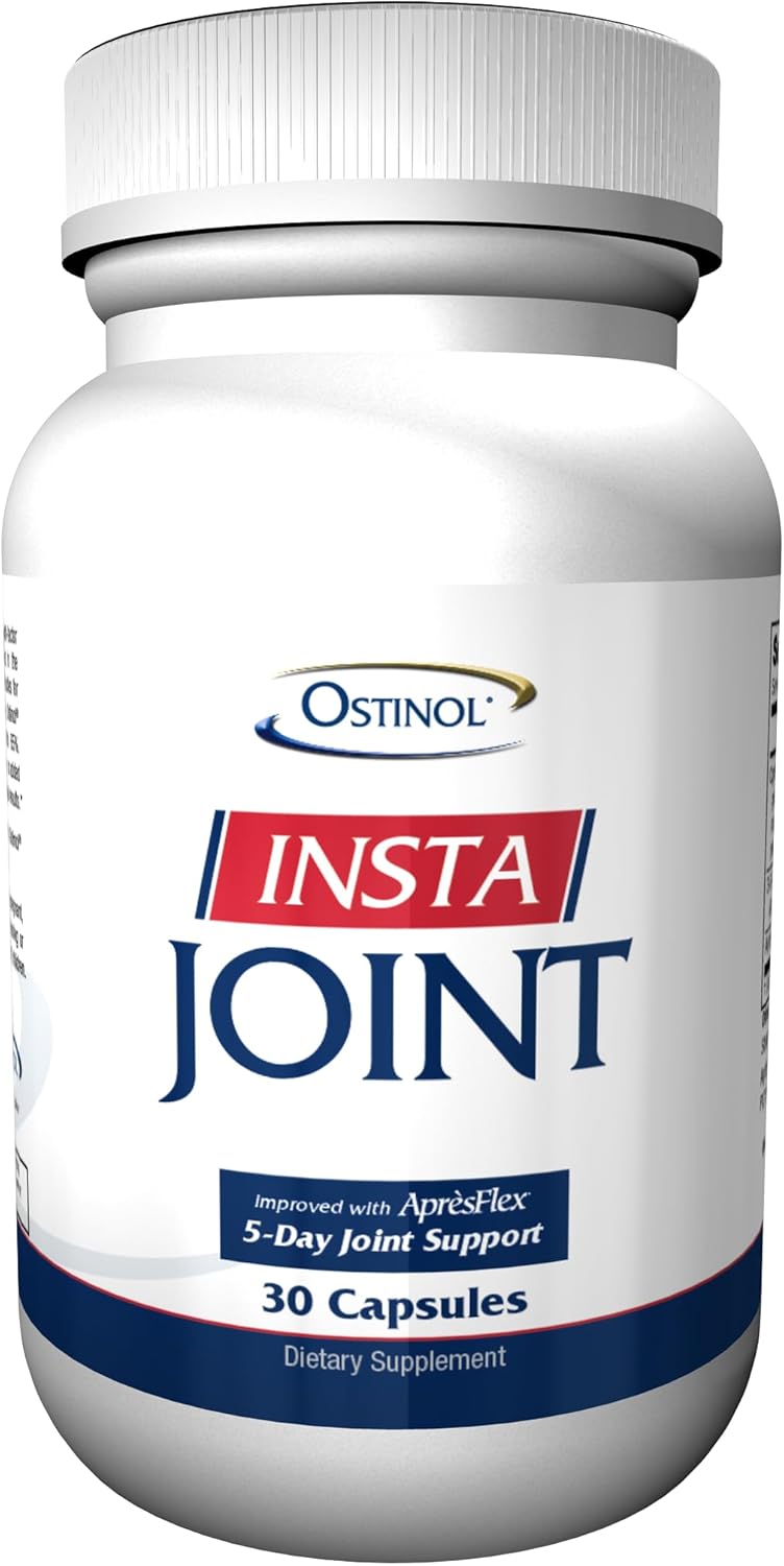 ZYCAL Ostinol Insta Joint - Bone and Joint Strength Supplement with Boswellia - 30 Capsules