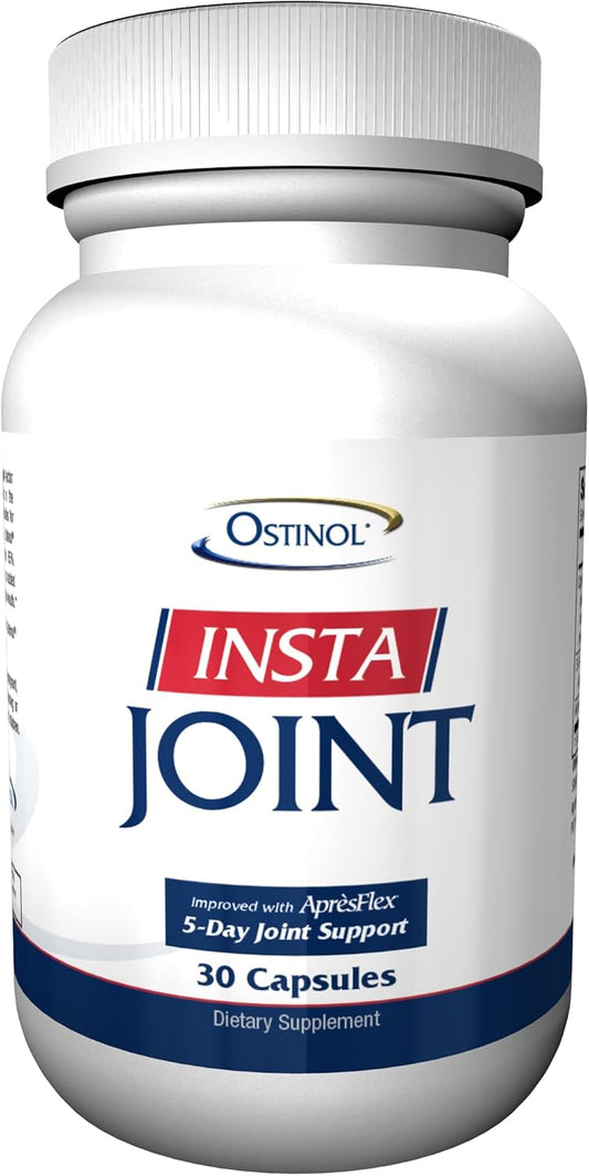 ZYCAL Ostinol Insta Joint - Bone and Joint Strength Supplement with Boswellia - 30 Capsules