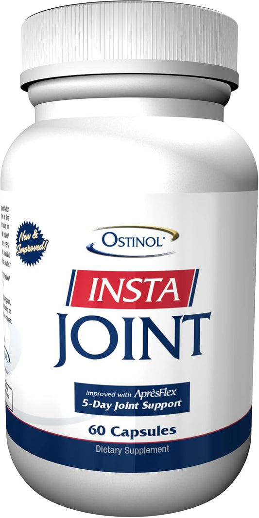 ZYCAL Ostinol Insta Joint - Bone and Joint Support Supplement with Boswellia - 60 Capsules