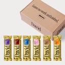 David Protein Bars Variety Pack - Pack of 6 | 28g Protein, 150 Calories, 0g Sugar | High Protein, Low Carb, Gluten Free
