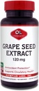 120mg Grape Seed Extract Capsules - 100 Capsules for Heart Health & Antioxidant Support by Olympian Labs