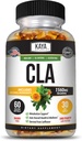 Premium Non-GMO Conjugated Linoleic Acid (CLA) Capsules - Gluten-Free - 60 Capsules by Kaya Naturals