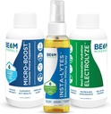 BEAM MINERALS Travel Pack | Electrolyte & Micronutrient Support | On-the-Go Supplement Trio