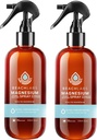 Ocean Sourced Magnesium Spray 2-Pack - 100% Canadian Made | Pure Concentrated Seawater for Feet and Body | Synergistic Trace Minerals for Wellness | 237 ml