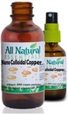 Colloidal Copper Mineral Supplement Spray - 2oz 240ppm Bottle, Kosher Certified, All-Natural for Adults, Men, Women, Kids