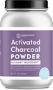 Ultra Fine Coconut Activated Charcoal Powder for Culinary and Cosmetic Use - Smooth Texture for Smoothies, Ice Cream, Pastries, Soaps - Soft Finish, No Grit