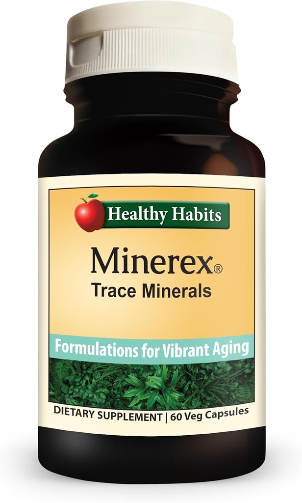 High Potency Complete Mineral Supplement with Sentramin Plant and Sea Bed Minerals - 60 Count