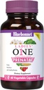 Bluebonnet Nutrition Ladies' One Prenatal Whole Food-Based Multiple - 30 Vegetable Capsules