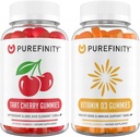 Tart Cherry & Vitamin D3 Gummies Bundle for Uric Acid Flush and Cleanse