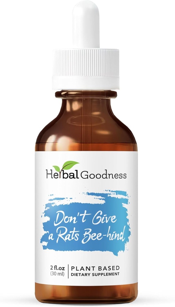 2 Fl.oz Herbal Goodness Calm Aid Supplement with Kava, Chamomile, Lemon Balm - Relaxation Support for Adults