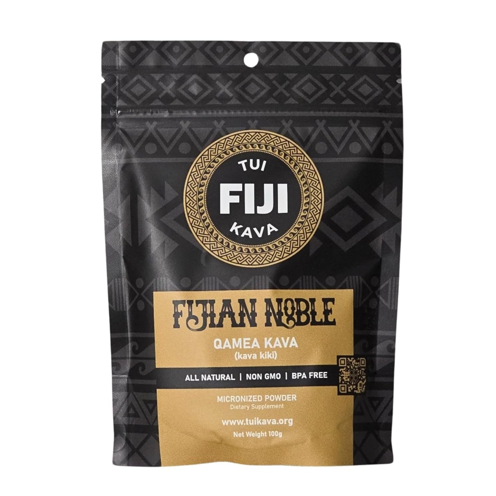 Premium Micronized Noble Kava 100g - All Natural Relaxation, Focus, Mood Support - Stress Relief - No Straining - Travel Size