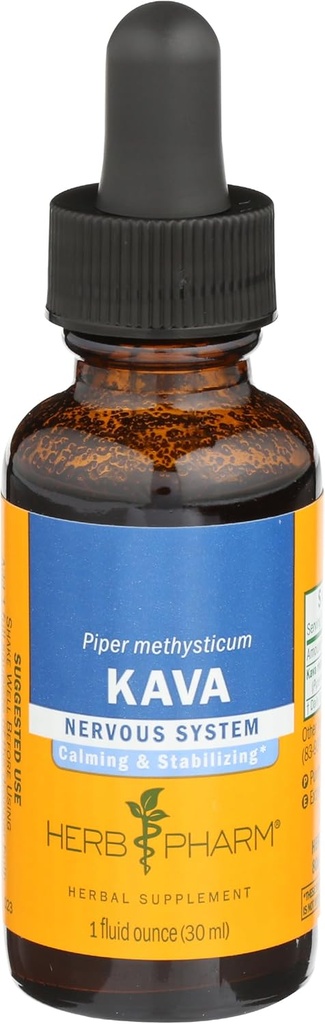 Herb Pharm Pharma Kava Extract 1 oz - Natural Health and Beauty Supplement
