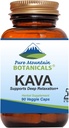 Organic Kava Kava Capsules - 90 Vegan Caps with 400mg Vanuatu Kava Root Extract
