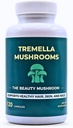 Tremella Mushroom Extract Capsules | Vegan Supplement for Skin, Hair, Nails, Joints, Brain Health | Non-GMO Immunity Support