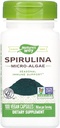 100 Nature's Way Spirulina Micro-Algae Capsules - 380 mg Vegan Supplement