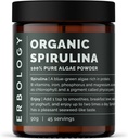 Organic Spirulina Powder from Portugal - 45 Servings - Energy & Immunity Support - Rich in Nutrients - Vegan & GMO-Free
