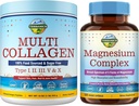 Terranics Multi Collagen Peptides & Magnesium Complex Powder Supplement