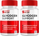 Sweet Relief Glycogen Support Capsules - Advanced Formula for Overall Wellness - Blood Vessel Cleaner - Mega Hits SweetRelief (2 Pack, 120 Capsules)