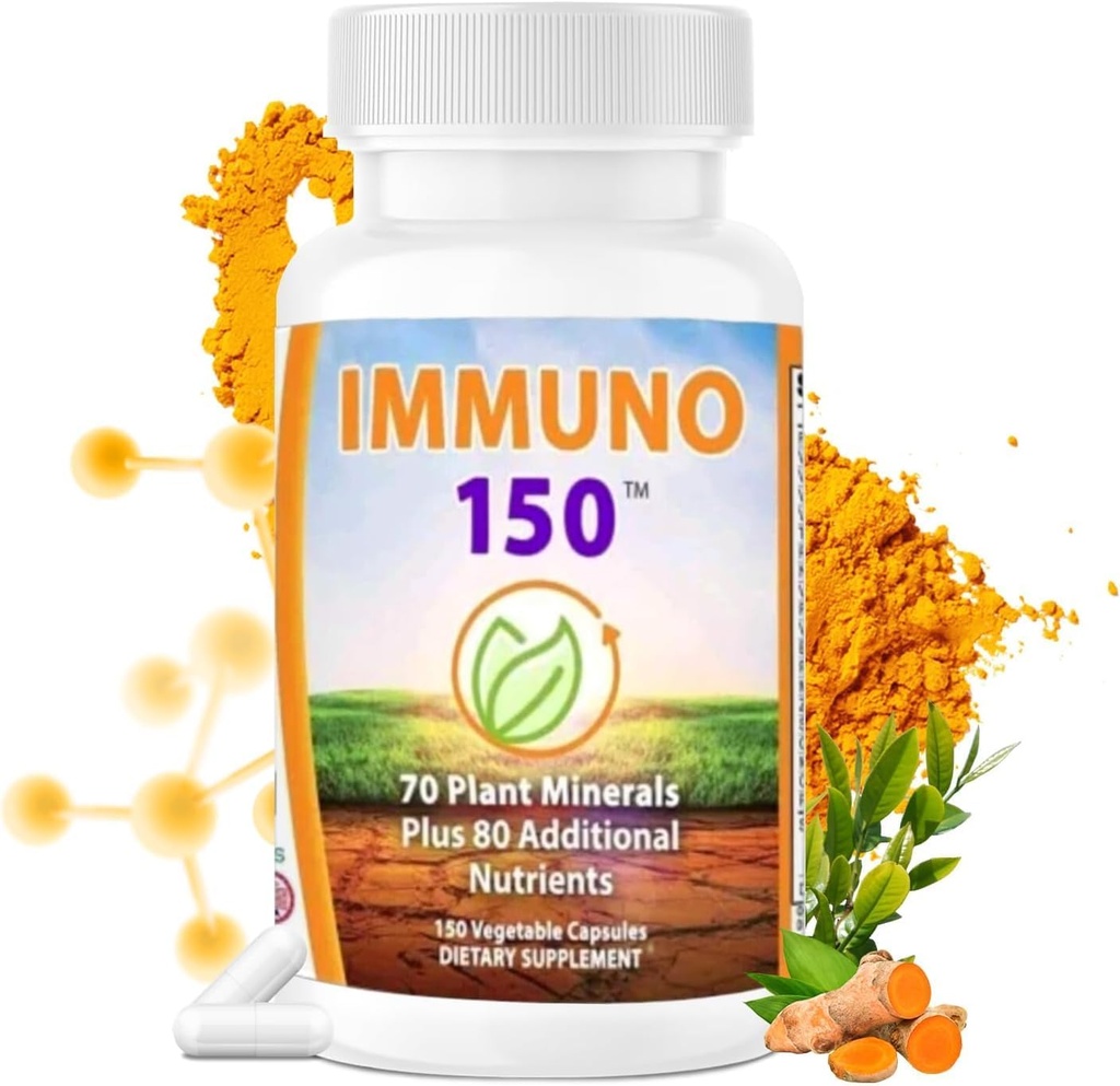 1 Bottle of WAJ IMMUNO 150 Support Supplement with 150 Vegetable Types for Immune Health