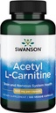 3 Pack Swanson Propionyl L-Carnitine with Glycine Capsules for Heart Health, Energy, Muscle Strength & Endurance