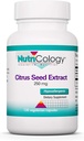 Nutricology Grapefruit Seed Extract Supplement - 500mg Capsules, Supports Metabolism, Contaminant Free, Vegetarian - 120 Count