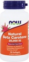 Now Foods Beta Carotene 25000 IU Softgels with Mixed Carotenoids from D. Salina - 90 Count