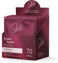 Sveté Women's Hydrolyzed Collagen Powder with Multi Beauty Superfood Ingredients - Hyaluronic Acid, Biotin, Vitamin C, Zinc, Probiotics, CoQ10 | Keto Protein | Berry Flavor (7 Single Serve Packets)