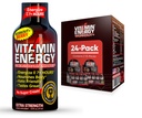 Keto-Friendly Vitamin Energy Shots with Clean Green Tea Caffeine - Berry Flavor - 1.93 Fl Oz (Pack of 24)