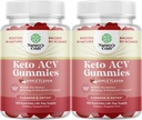 Vegan Keto Apple Cider Vinegar Gummies - Extra Strength for Cleanse and Detox - Sugar-Free and Delicious - Non GMO - 4 Month Supply