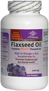 Organic Flaxseed Oil Capsules 1000mg - 200 Count High Omega-3 ALA Supplement by Nu-Health
