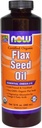 NOW Foods Flax Seed Oil, 12-Ounces - Pack of 2 for Improved Health and Wellness