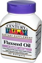 Organic Flax Seed Oil Softgels - 1000mg, 60 Count Bottle for Heart Health and Omega-3 Support