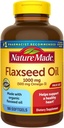 180-Count Nature Made Flaxseed Oil Softgels, 1,000 mg