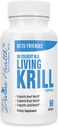 Dr. Colbert's Keto Zone® Living Krill Oil with DHA & EPA - 1000mg Softgels (60 Servings)