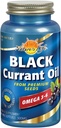 Organic Black Currant Oil Capsules 500mg | Rich in Omega 3-6 for Skin, Hair, Heart, and Joint Health | 90 Softgels